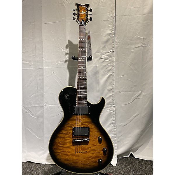 Used Schecter Guitar Research Used Schecter Guitar Research Hellraiser Solo 6 2 Tone Sunburst Solid Body Electric Guitar