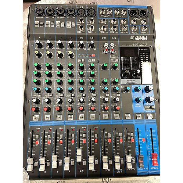 Used Yamaha MG12XU Unpowered Mixer