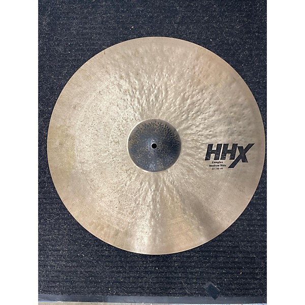 Used SABIAN 22in HHX COMPLEX MEDIUM RIDE Cymbal