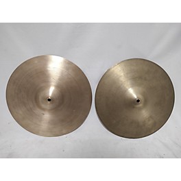 Used Zildjian Used Zildjian 14in A Custom Hi Hat Pair Cymbal