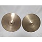 Used Zildjian Used Zildjian 14in A Custom Hi Hat Pair Cymbal thumbnail