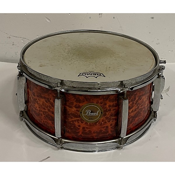 Used Pearl Used Pearl 6X14 Limited Edition SST Snare Drum Orange