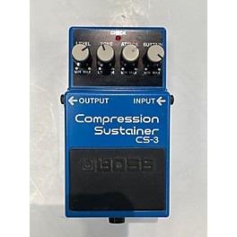 Used Boss Used BOSS CS3 Compressor Sustainer Effect Pedal