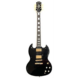 Used Epiphone Used Epiphone Sg Custom Ebony Solid Body Electric Guitar