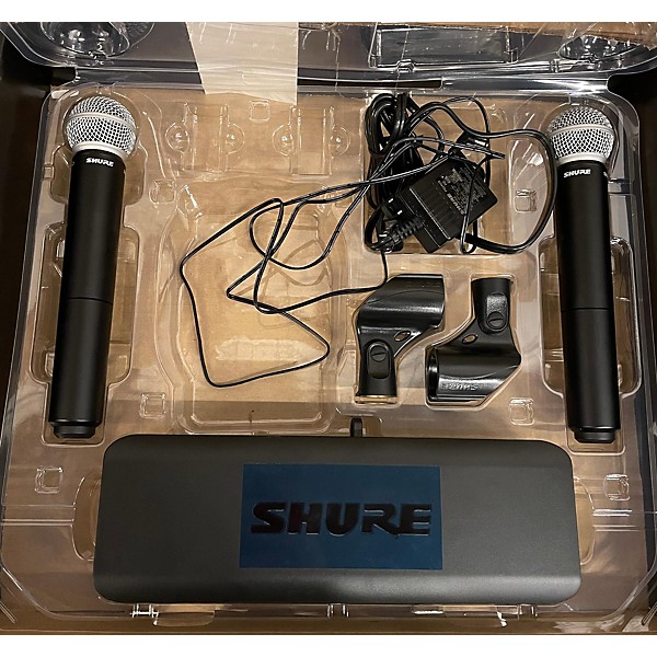 Used Shure BLX288 SM58 H9 Handheld Wireless System