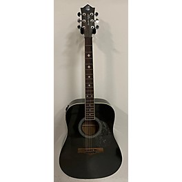 Used Randy Jackson Used Randy Jackson STUDIO SERIES DELUXE Black Acoustic Electric Guitar