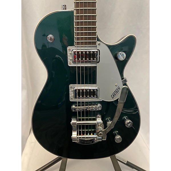 Used Gretsch Guitars Used Gretsch Guitars G5230T Emerald Green Solid Body Electric Guitar