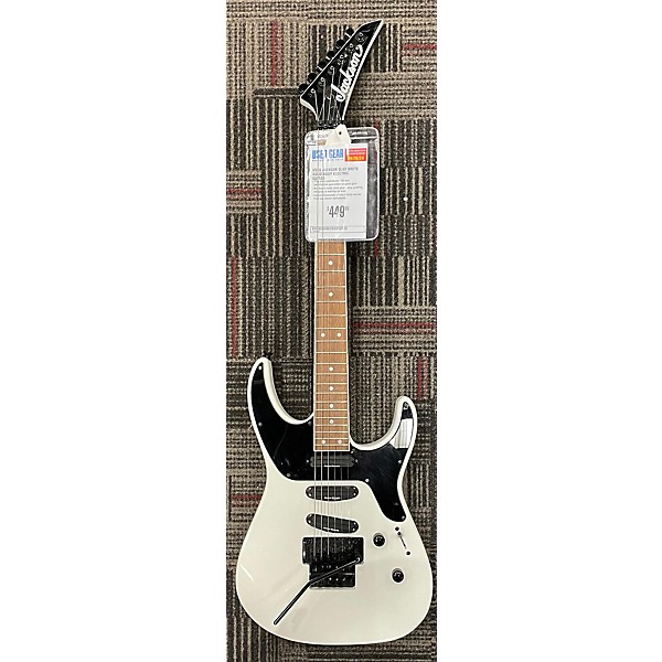 Used Jackson Used Jackson Sl4x White Solid Body Electric Guitar