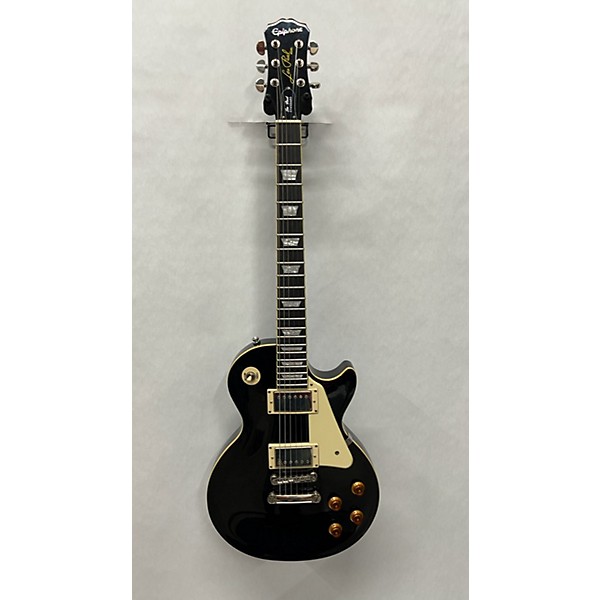 Used Epiphone Used Epiphone Les Paul Standard Black Solid Body Electric Guitar