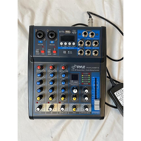 Used Pyle Pmxu438t Digital Mixer