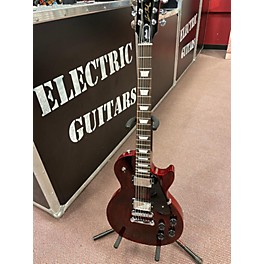 Used Gibson Used Gibson Les Paul Studio Worn Cherry Solid Body Electric Guitar