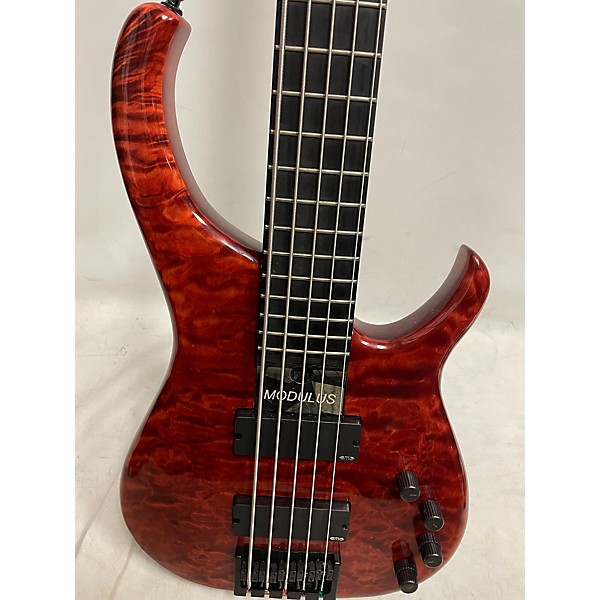 Used Modulus Guitars Q5 Quantum 5 String Electric Bass Guitar