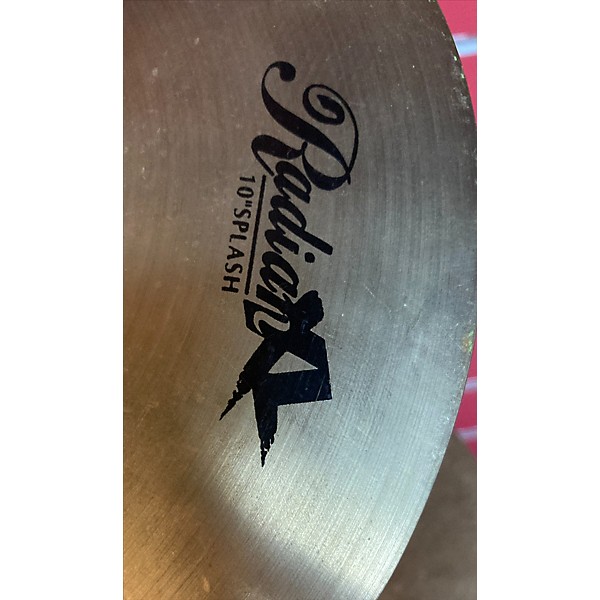 Used Radian Xl Used RADIAN XL 10in SPLASH Cymbal