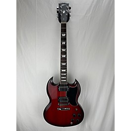 Used BOSS Used 2017 Gibson SG Standard T Crimson Burst Solid Body Electric Guitar