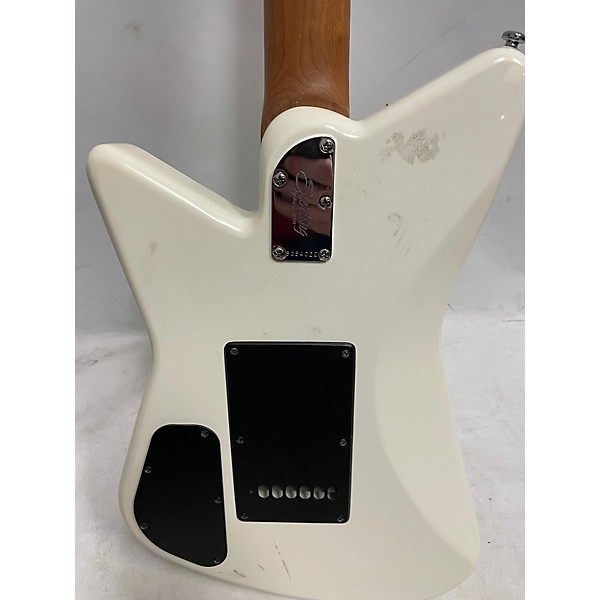 Used Sterling by Music Man Used Sterling By Music Man Mariposa Alpine White Solid Body Electric Guitar