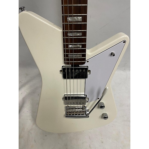 Used Sterling by Music Man Used Sterling By Music Man Mariposa Alpine White Solid Body Electric Guitar