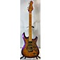 Used Dean Zelinsky Used Dean Zelinsky Tagliare ATW Custom Purple Yellow Sunburst Solid Body Electric Guitar thumbnail