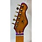 Used Dean Zelinsky Used Dean Zelinsky Tagliare ATW Custom Purple Yellow Sunburst Solid Body Electric Guitar