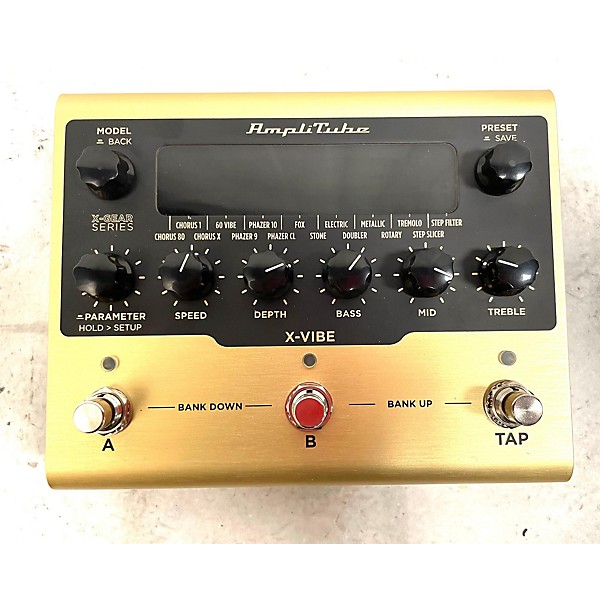 Used IK Multimedia Amplitube X-Vibe Effect Processor