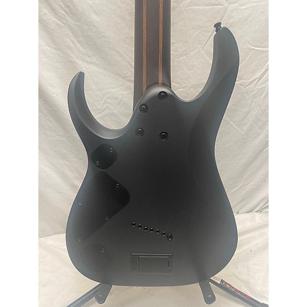 Used Ibanez RGD71ALMS Axion Label Multi-Scale 7-String Electric Guitar Black Solid Body Electric Guitar