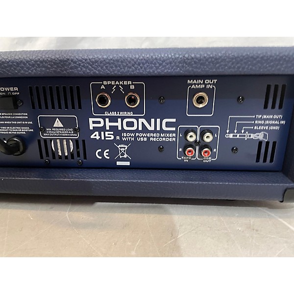 Used Phonic POWERPOD 415R HEAD Powered Mixer