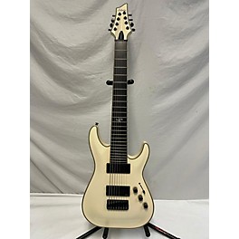 Used Schecter Guitar Research Used Schecter Guitar Research Blackjack ATX C8 White Solid Body Electric Guitar