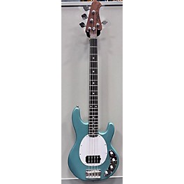 Used Sterling by Music Man Used Sterling By Music Man Ray34 Emerald Green Electric Bass Guitar