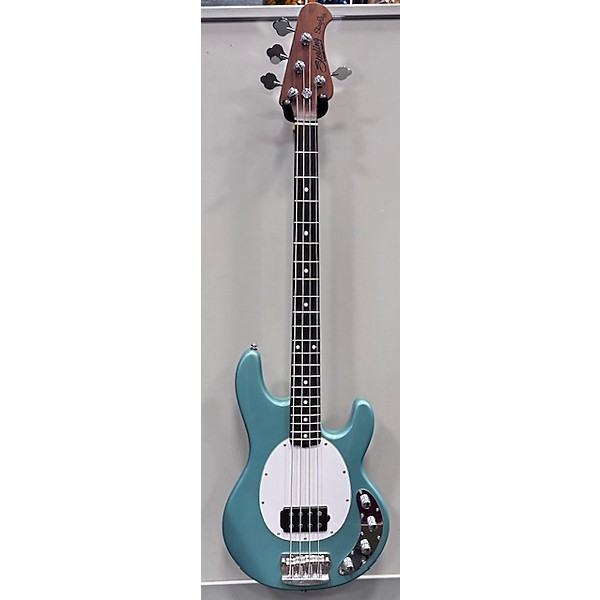 Used Sterling by Music Man Used Sterling By Music Man Ray34 Emerald Green Electric Bass Guitar