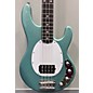 Used Sterling by Music Man Used Sterling By Music Man Ray34 Emerald Green Electric Bass Guitar