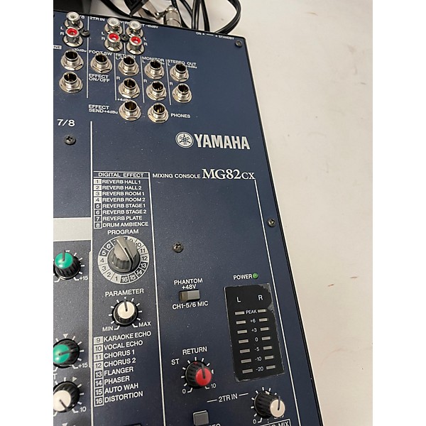 Used Yamaha MG82CX Unpowered Mixer