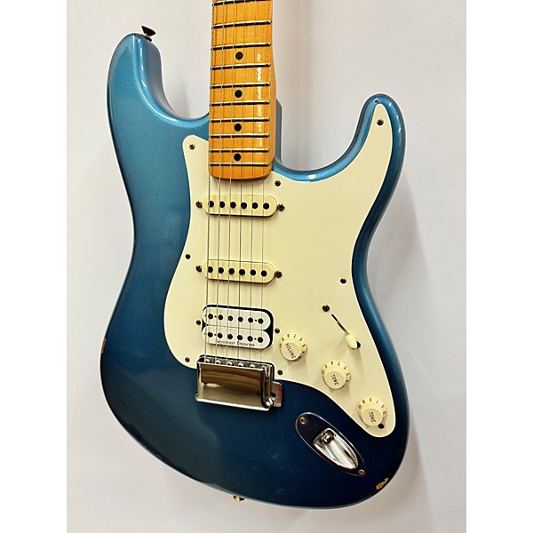 Used Fender Used 2020s Fender WW 10-57 STRATOCASTER RELIC WINTER BLUE Solid Body Electric Guitar