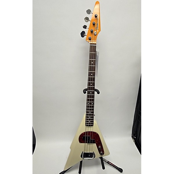 Used Fender Used Fender HAMA OKAMOTO KATANA BASS Olympic White Electric Bass Guitar