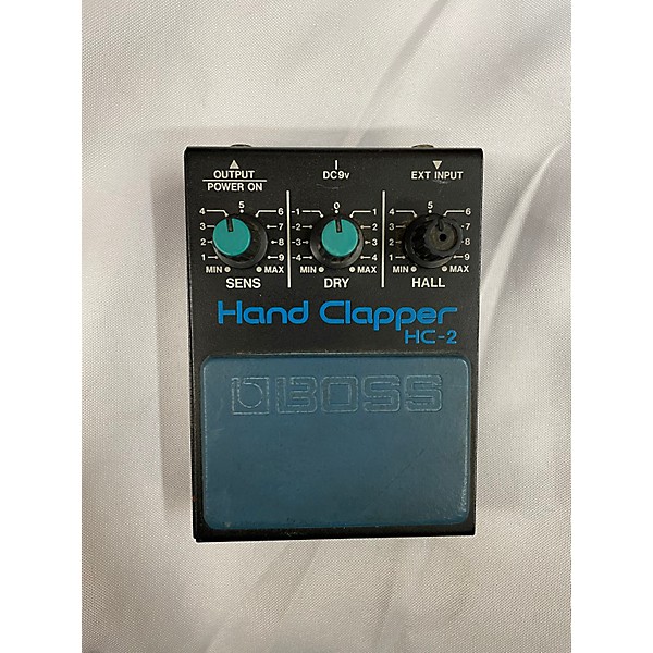 Used BOSS HC-2 HAND CLAPPER Percussion Stomp Box