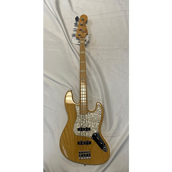 Used Fender Used Fender 1975 Reissue Jazz Bass Natural Electric Bass Guitar