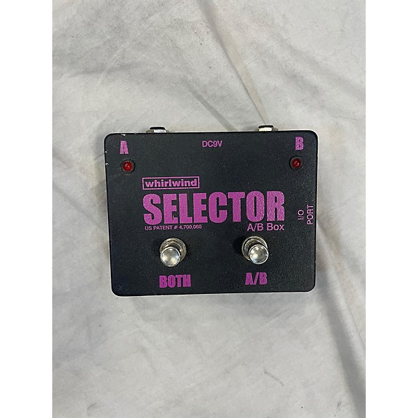 Used Whirlwind Selector AB Box Pedal