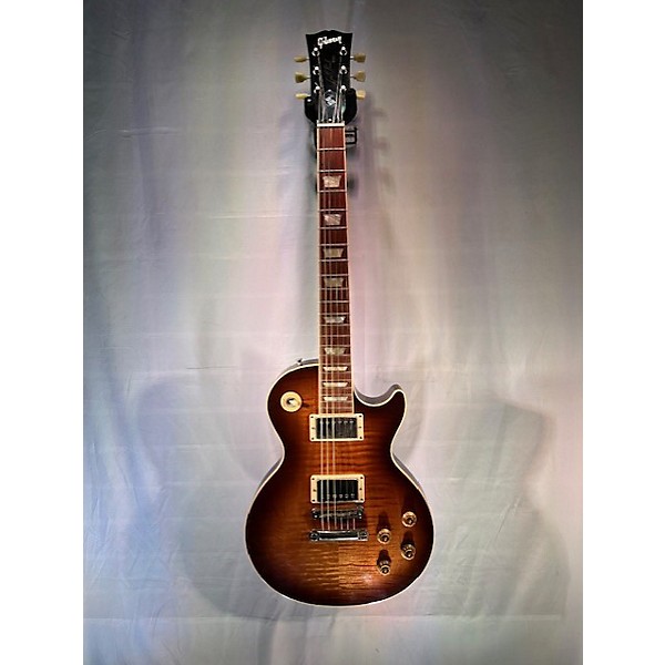 Used Gibson Used 2005 Gibson Les Paul Standard Premium Plus 1950S Neck Desert Burst Solid Body Electric Guitar