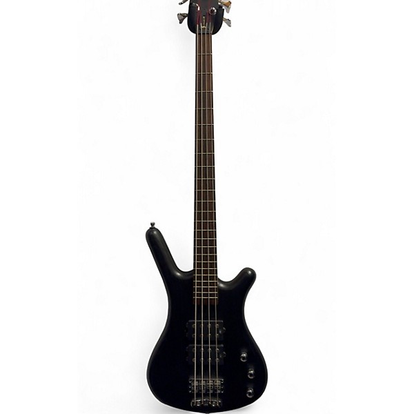 Used Warwick Used Warwick Corvette 4 String Black Electric Bass Guitar