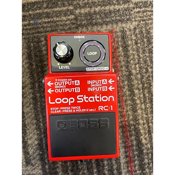 Used BOSS RC1 Loop Station Pedal