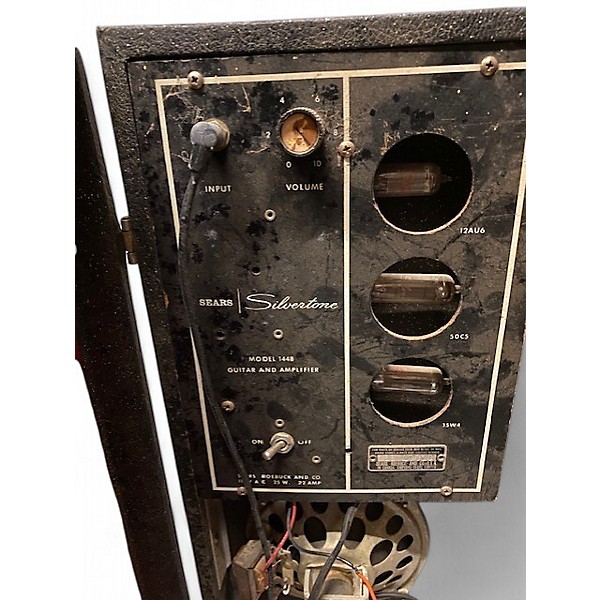 Used Silvertone Vintage 1960s Silvertone 1448 Guitar And Amp Used Silvertone Vintage 1960s Silvertone 1448 Guitar And Amp