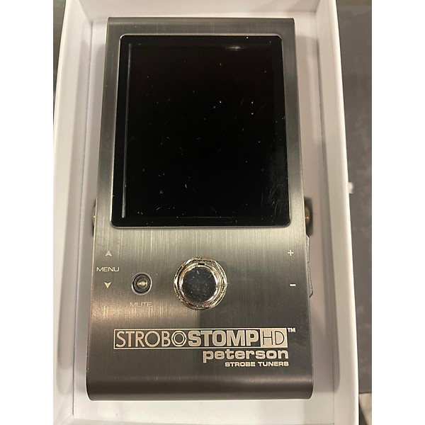 Used Peterson StrobostompHD Tuner Pedal