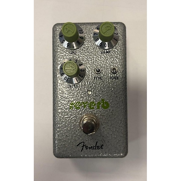 Used Fender Hammertone Reverb Effect Pedal