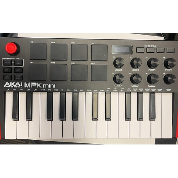 Used Akai Professional MPK Mini MIDI Controller