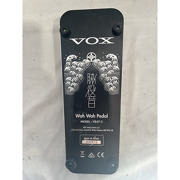 Used VOX V847-c Wah Effect Pedal