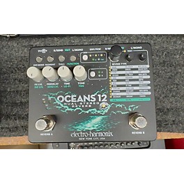 Used Electro-Harmonix Used Electro-Harmonix Oceans 12 Dual Stereo Reverb Effect Pedal