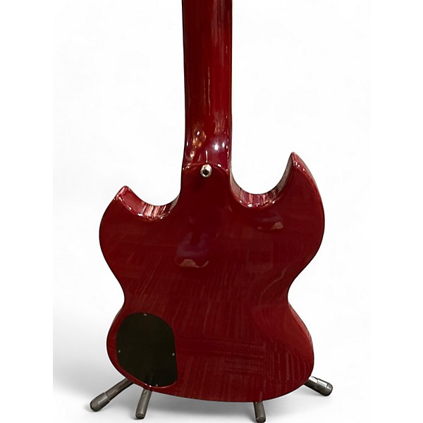 Used Guild S100 Cherry Solid Body Electric Guitar