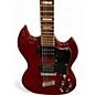 Used Guild S100 Cherry Solid Body Electric Guitar