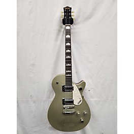 Used Gretsch Guitars Used Gretsch Guitars G5220 Electromatic Silver Sparkle Hollow Body Electric Guitar