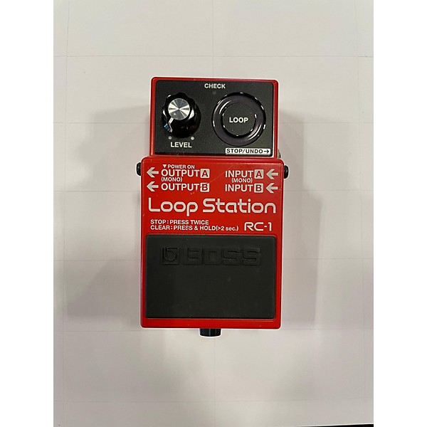 Used BOSS RC1 Loop Station Pedal