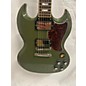 Used Gibson 1961 Reissue SG Olive Drab Solid Body Electric Guitar