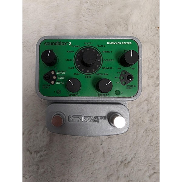 Used Source Audio SOUNDBLOX2 DIMENSION REVERB Effect Pedal